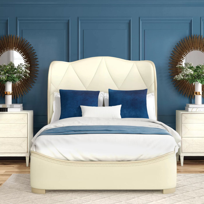 Caracole Compositions Adela Upholstered Bed & Reviews Perigold